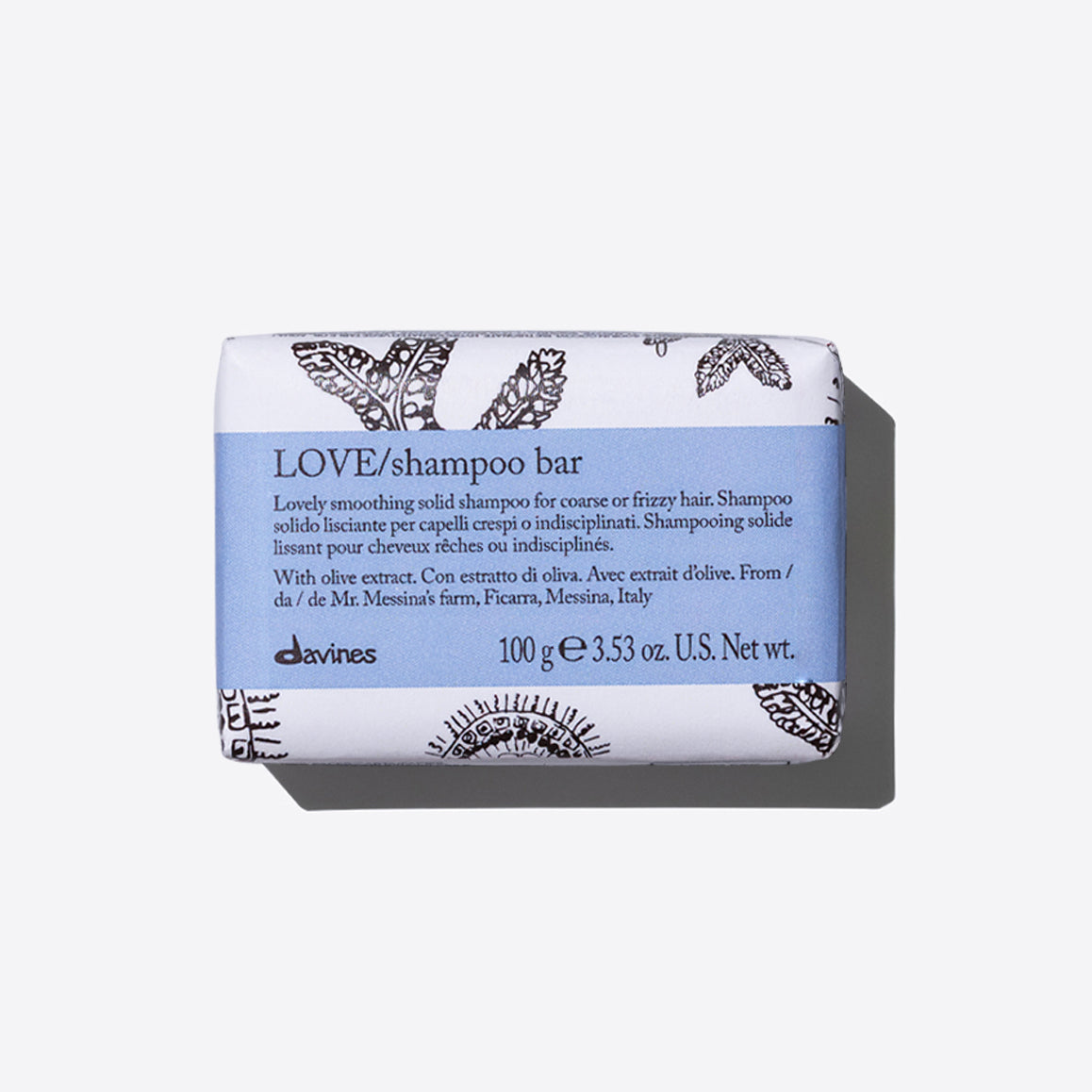Davines Essential Haircare LOVE Shampoo Bar 3.53oz-Angela O Studio