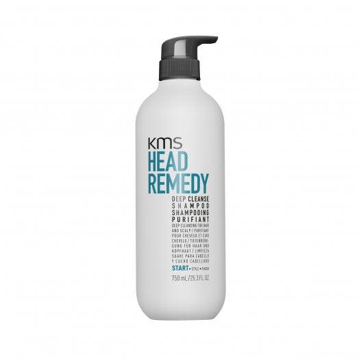 KMS Head Remedy Deep Cleanse Shampoo back view