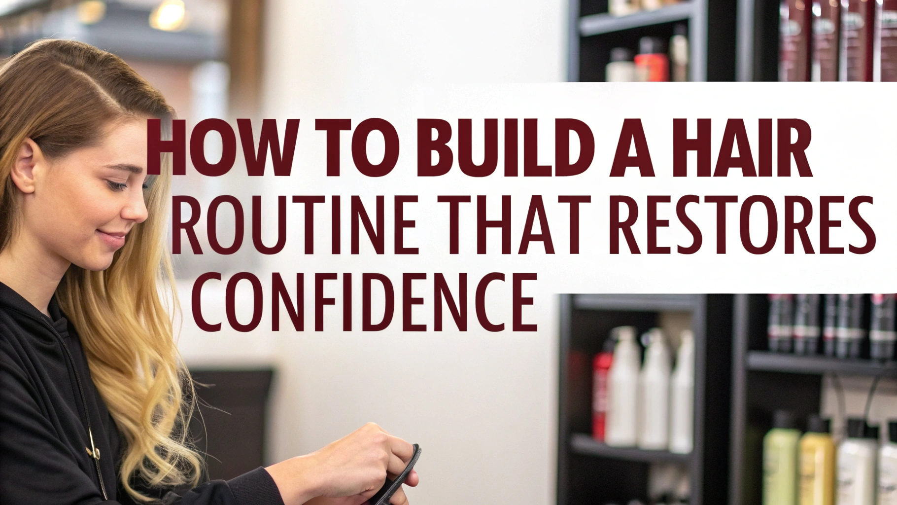 How To Build a Hair Routine That Restores Confidence – The Bespoke Crown