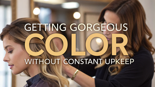 low-maintenance hair color ideas
