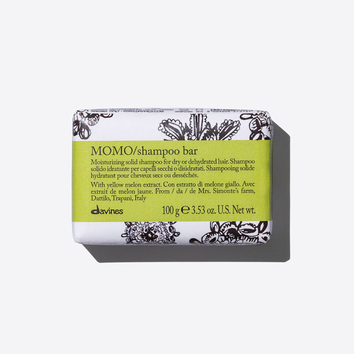 Davines Essential Haircare MOMO Shampoo Bar 3.53oz-Angela O Studio