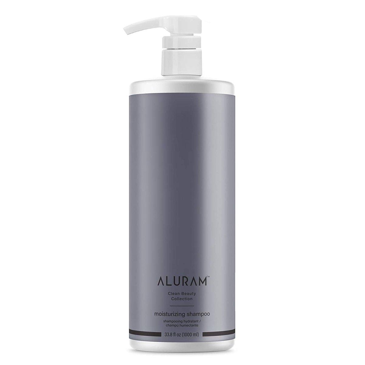 Aluram Moisturizing Shampoo back view