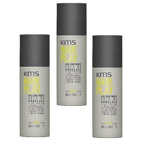 KMS HairPlay Molding Paste 5 oz (Pack of 3) - professional hair care at The Bespoke Crown