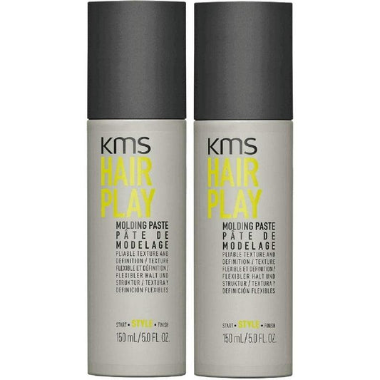 KMS HairPlay Molding Paste 5 oz (Pack of 2) - professional hair care at The Bespoke Crown
