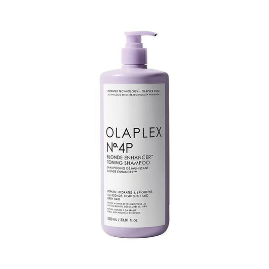 Olaplex No. 4P Blonde Enhancer Toning Shampoo 33.8oz - professional hair care at The Bespoke Crown