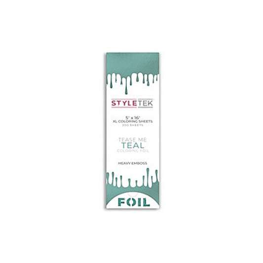 Styletek Tease Me Teal Balayage XL Sheets 200ct 5x16 front view