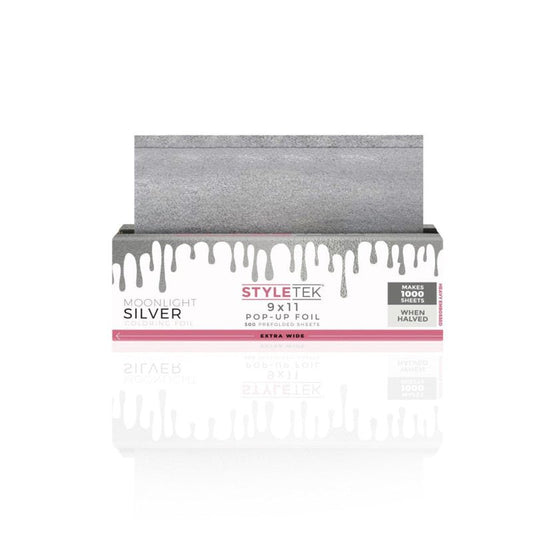Styletek Moonlight Silver Smooth Foil 9 x 11 - professional hair accessories at The Bespoke Crown